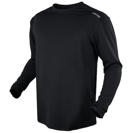 Condor Outdoor Products MAXFORT LS TRAINING TOP, BLACK, XL 101121-002-XL